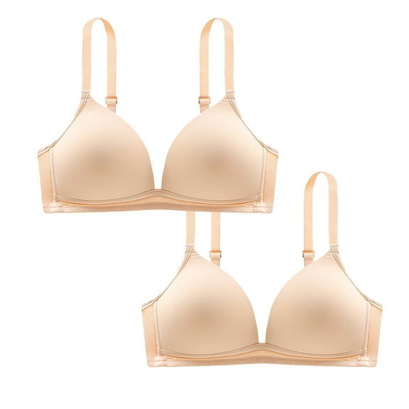 LLYWEY Lace Sports Bras for Women Pull on Bras Women Ladies Nursing Bra Style-1294 Women's Plus Multiway Bra Feature Adult Female T-Shirt Sports Bras Beige 38B