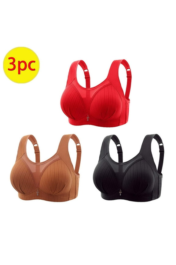 Padded Bras for Women Comfortable Bras Women Ladies Bralette Bra Style-1070 Women's Plus Push-Up Bra Feature Adult Female Sport Sports Bras Brown 38B