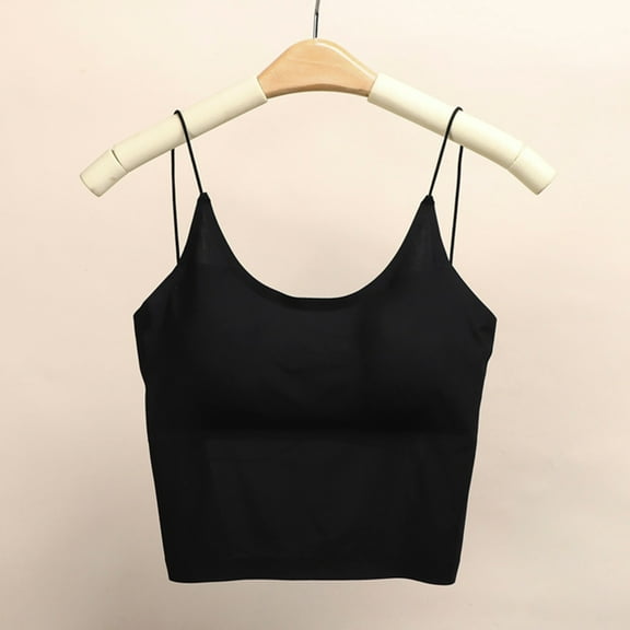 LLYWEY No Padding Bras for Women on Sale Comfortable Sports Bras Women Ladies T-Shirt Bra Style-977 Women's Plus Soft Cup Bra Feature Adult Female Nursing Sports Bras Black 38B