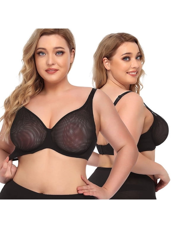 Push up Sports Bras for Women on Sale Cotton Underwire Bras Women Ladies Tie-Front Bra Style-971 Women's Plus Double Support Bra Feature Adult Female T-Shirt Sports Bras Black 38C
