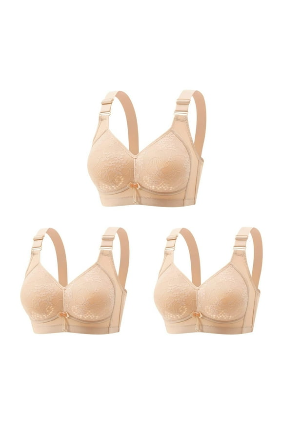 Seamless Breathable Bra Bras Elderly Women Ladies Bralette Bra Style-629 Women's Plus Lift Bra Feature Adult Female T-Shirt Sports Bras Pinks 34B