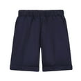 thumbnail image 1 of LLYWEY Toddler Boys Shorts Kids Pull on Elastic Waist Casual with Pockets for School Uniform, 1 of 3