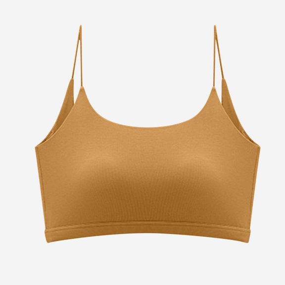 LLYWEY Women Sports Bras, Yellow,XL