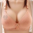 thumbnail image 1 of LLYWEY Wireless Bralette Discounts Women Bras Ladies Racerback Bra Style-117 Women Extra Lift Bra Feature Adult Female High Impact Sports Bras Khaki 42B, 1 of 3