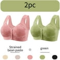 thumbnail image 1 of LLYWEY Wireless Breathable Bra Bra Senior Ladies Training Bra Style-474 Women's Plus Push-Up Bra Feature Adult Female T-Shirt Sports Bras Pinks 50B, 1 of 4