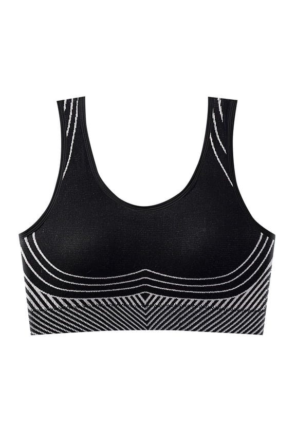Wireless Pullover Bras for Women Seamless Pull-On Bras No Underwire Push Up Padded Bralette