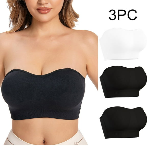 LLYWEY Women Bras No Underwire Women's Sports Bras Ladies Balconette Bra Style-1284 Women's Plus Lace Bra Feature Adult Female Running Sports Bras White 40B