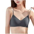 thumbnail image 1 of LLYWEY Women Spaghetti Strap Padded Bralette Soft Comfortable V-Neck Sports Bras Everyday Cami Bras, 1 of 9
