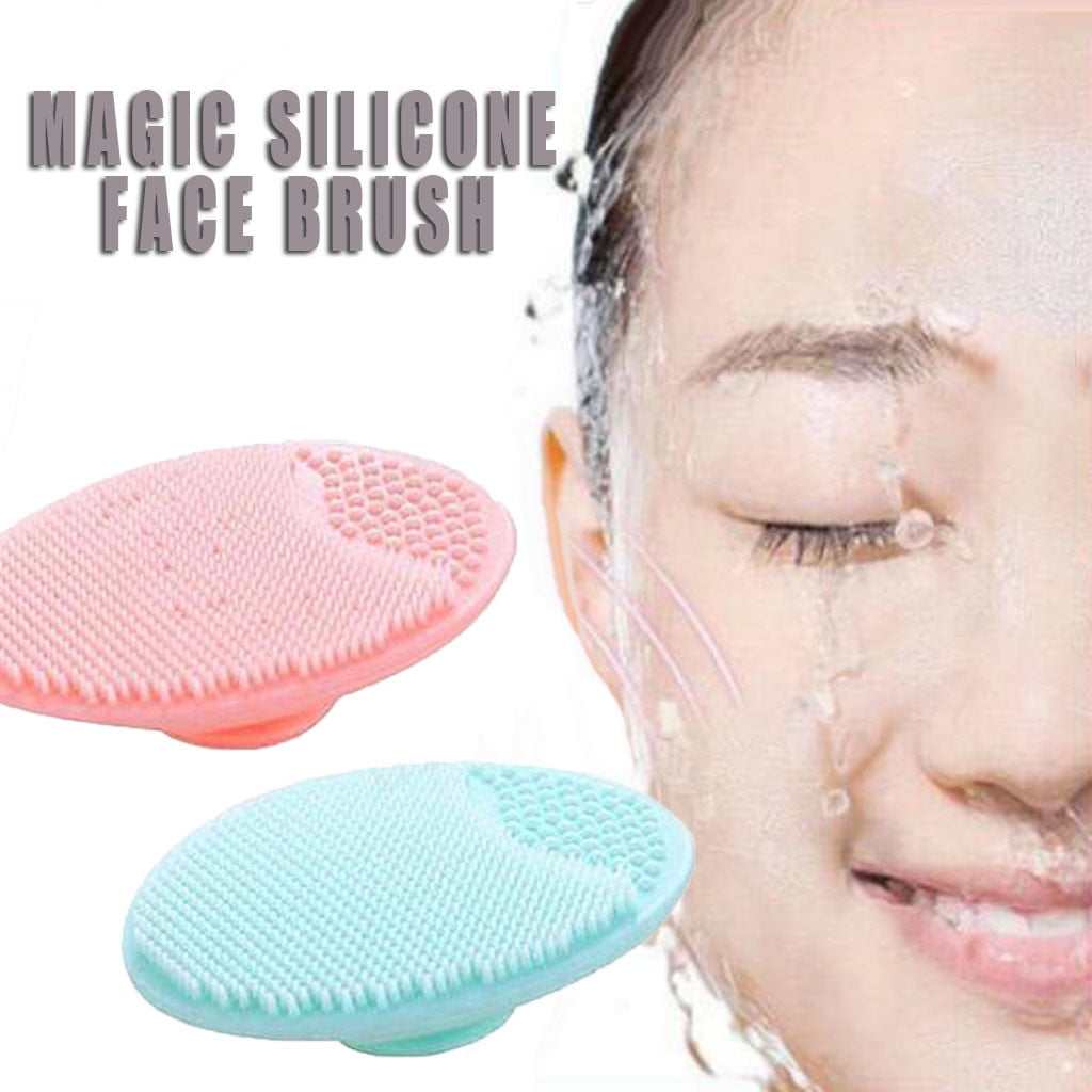 LLYZH Facial Cleansing Brush Silicone Beauty Wash Pad Face Exfoliating ...