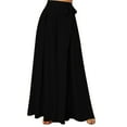 thumbnail image 1 of LLYwey s Womens Fall Pants Ladies Lace up Loose Casual Plus Size Ladies High Waisted Wide Leg Pants New Full Length Pants Trousers Regular Fitted Black S, 1 of 6