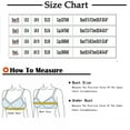 thumbnail image 1 of LLYwey Comfy Bras Womens Seamless Bra No Underwire Comfort Push up Bras Soft Bralette Sport Everyday Bra Women's Plus Size Nylon Racerback Bra Style LW-230 Black M, 1 of 6