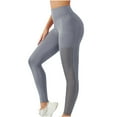 thumbnail image 1 of LLYwey Flowy Pants For Women Boho Fashion Women Comfortable Casual Pocket Tight Fitting High Waist Lifting Buttocks Yoga Full Length Pants Cargo Work Pants Female Long Pant Style H948 Gray M, 1 of 4