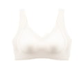 thumbnail image 1 of LLYwey Lace Push Up Bras for Women Clearance Ladies' T-shirt Striped Bra Seamless Push-up Bras Women Size Nylon Soft Cup Bra Style LW-296 White XL, 1 of 2