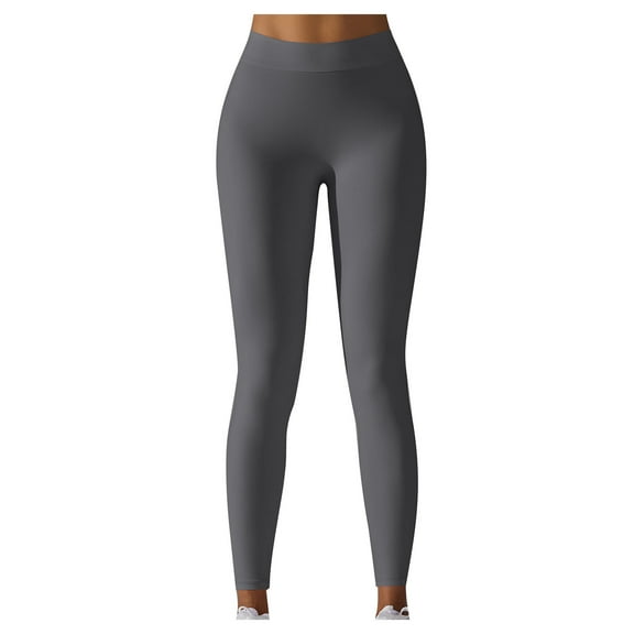 LLYwey Lightweight Linen Pants Women Women Summer Fashion Sport Casual Full Casual Yoga Full Length Pants Dress Pants Female Long Pant Style H653 Gray S