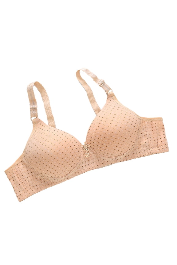 Womens Wireless Bralette Elderly Thin Breathable No Wire Comfortable Underwear Bra Bra Size Cotton Sport Bra Style LW-305 s