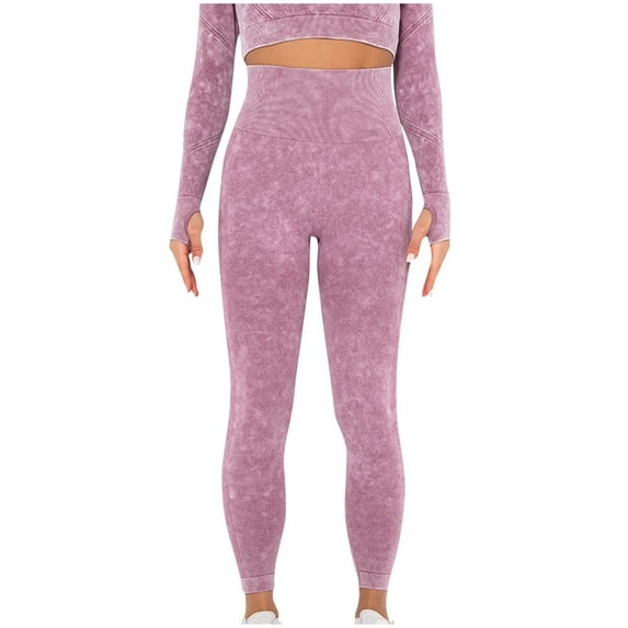 LLYwey Womens Athletic Pants Fashion Women Comfortable Casual Put Together Wash Solid Color Yoga Full Length Pants Drawstring Pants Female Long Pant Style H941 Wine S