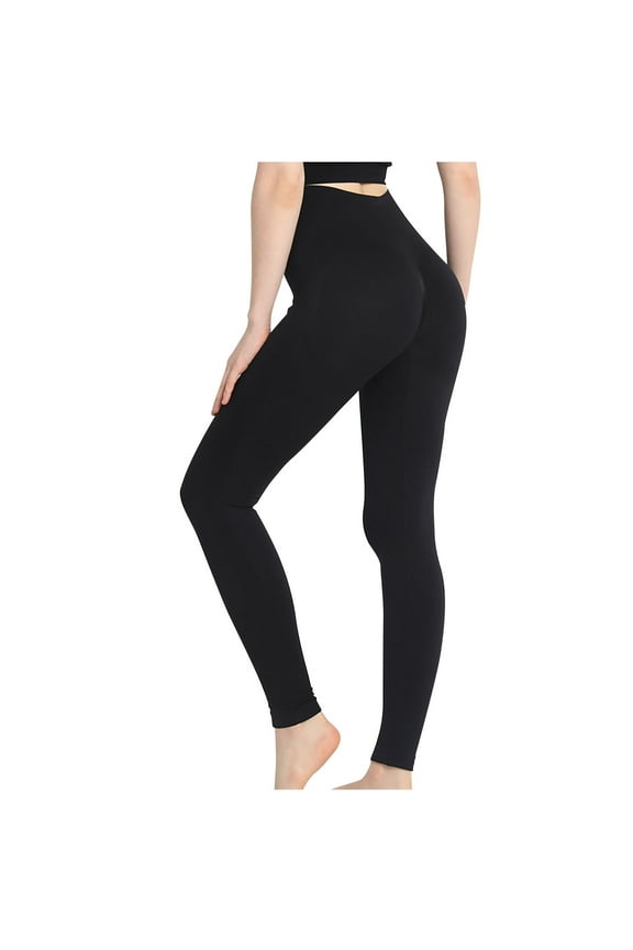 Work Pants Women High Waisted Women High Waisted butt lifting Peach Yoga Pants Cargo Pants Female Long Pant Style H16 Black M