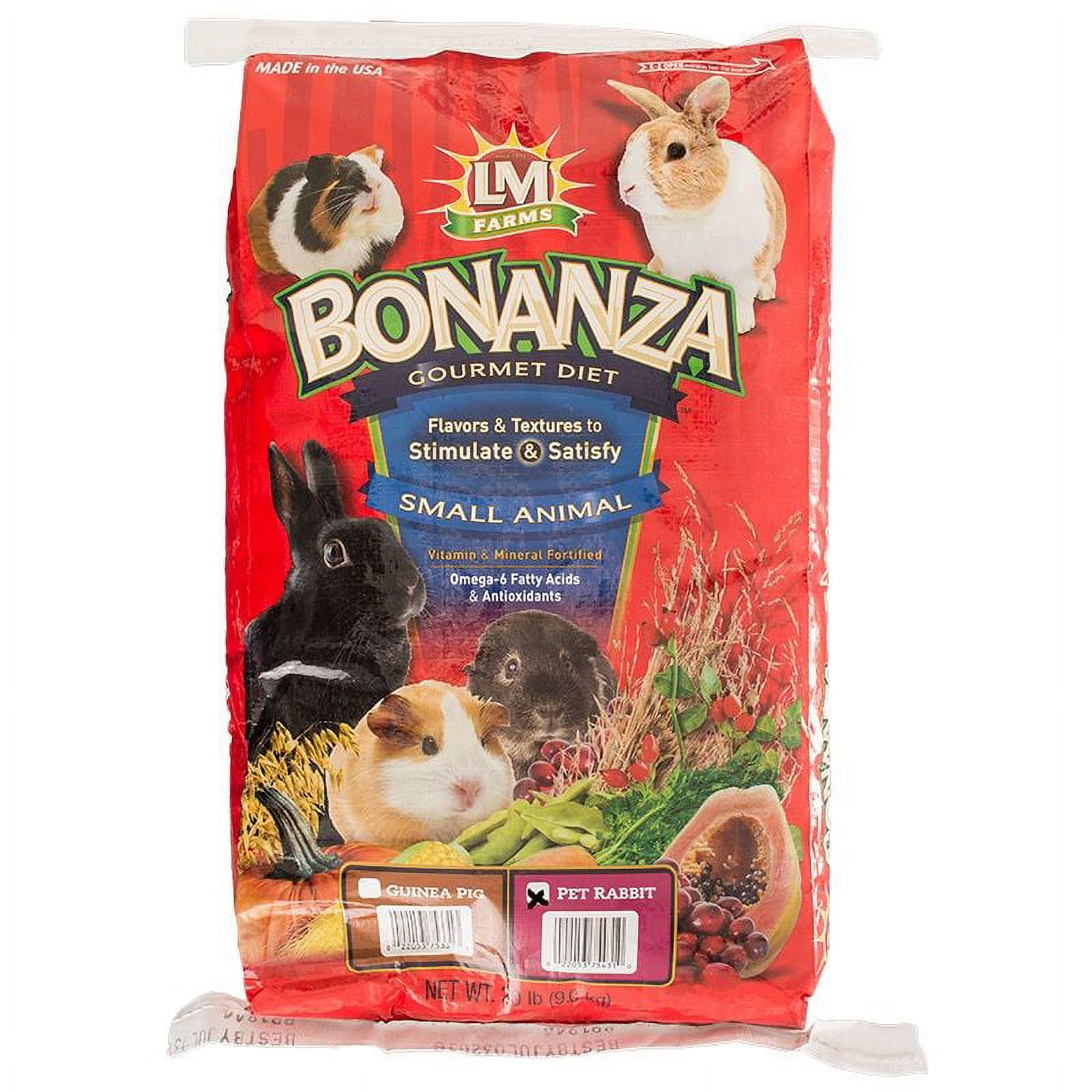 Bonanza rabbit food sale