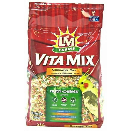 Lm Animal Farms Vita Mix Cockatiel Diet - 3 lb