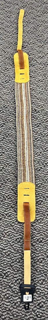 LM Products AC-2, 3-Inch Wide Cotton Blend Weave Adjustable Guitar Strap