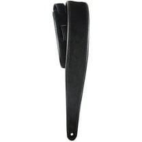 LM Products PM-8 Premier Suede Guitar Strap Black