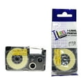 thumbnail image 1 of LM Tape Compatible 3/8" (9mm) Black on Yellow Tape for your Casio KL8200 / KL-8200 EZ Label Printer., 1 of 1
