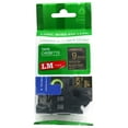 thumbnail image 1 of LM Tapes replacement for Brother PT-1280 3/8" (9mm 0.35 Laminated) Gold on Black Compatible TZe P-touch Tape for use in Ptouch PT1280 Label Printer with FREE Tape Guide Included, 1 of 2
