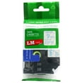 thumbnail image 1 of LM Tapes replacement for Brother PT-D210 3/8" (9mm 0.35 Laminated) Blue on Clear Compatible TZe P-touch Tape for use in Ptouch PTD210 Label Printer with FREE Tape Guide Included, 1 of 2