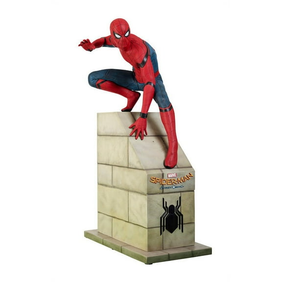 LM Treasures 76 in Spider Man From Home Coming, Life Size Statue
