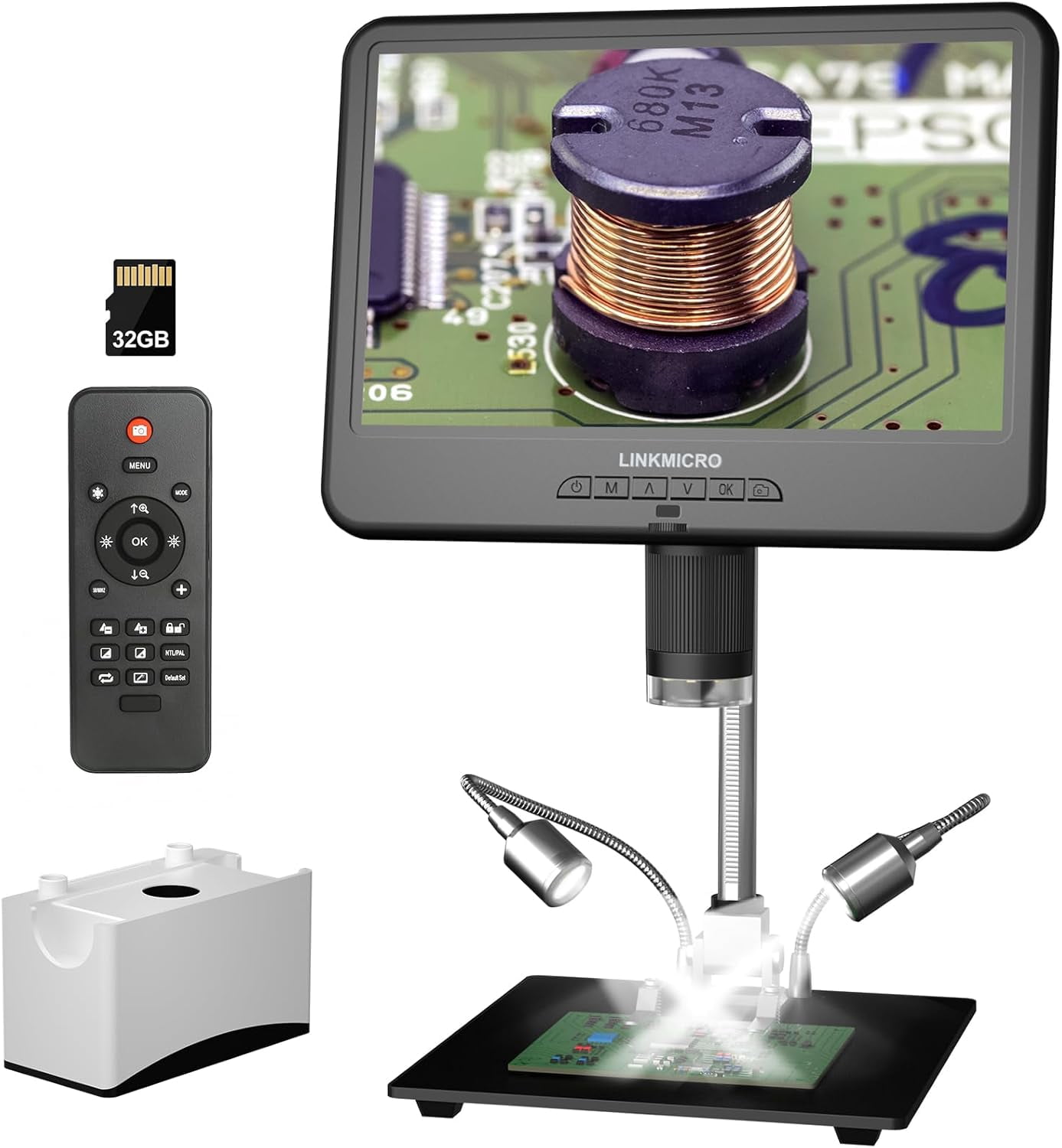 LM210 10.1'' LCD Coin Digital Microscope Full View for Error Coins ...