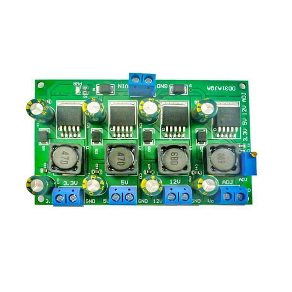 LM2596 Power Module 3.3V 5V12V High-Power Step-Down Module with Overcurrent Protection