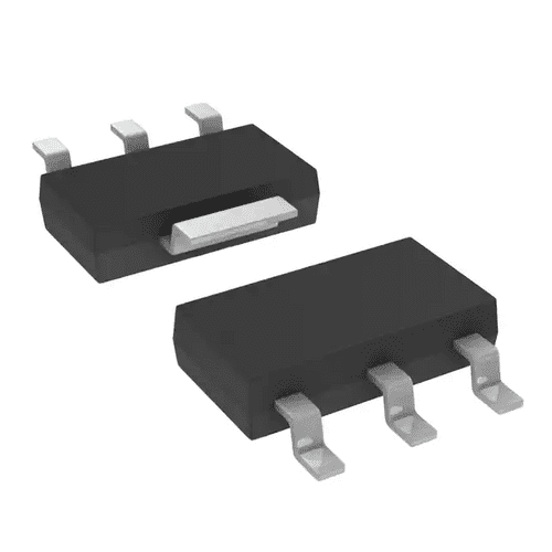 LM317AEMP Integrated Circuits Linear Voltage Regulator Positive Adjustable 1.5A SOT223-4 :Cut Tape