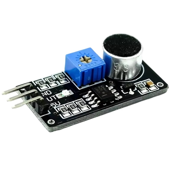 LM393 Voice Recognition Sensors Module Single Channel Low Levels Output With LED Indicators For Embedded Systems And Intelligent Devices