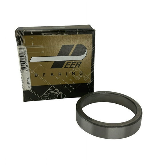 LM48510 Peer Steel Non-Flanged Tapered Roller Bearing Cup, 2.56" OD X .55" Width