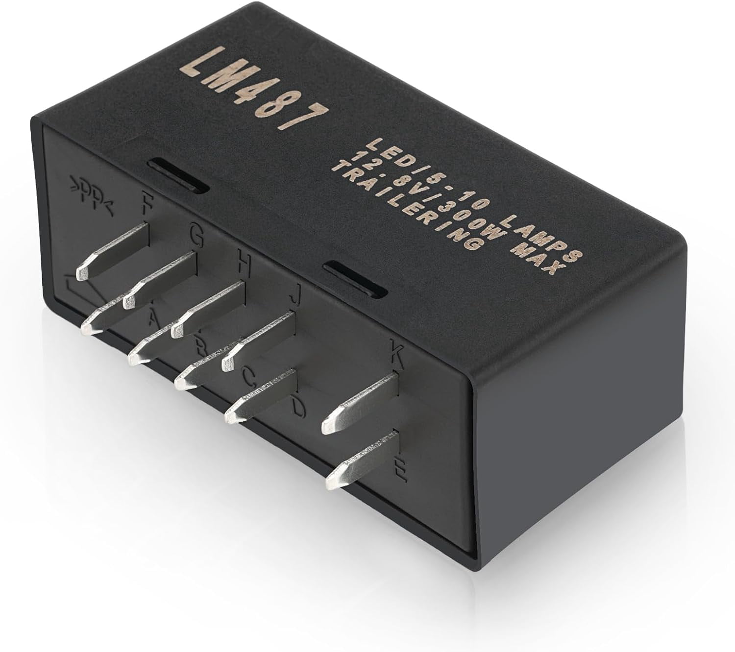 Led Bulb Relay LM487 LED Flasher Relay Hazard Warning and Turn Signal, Blinker Relay ...