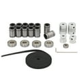LM8UU Linear Bearing Kit Motor Shaft Coupler Timing Belt Pulley Hex