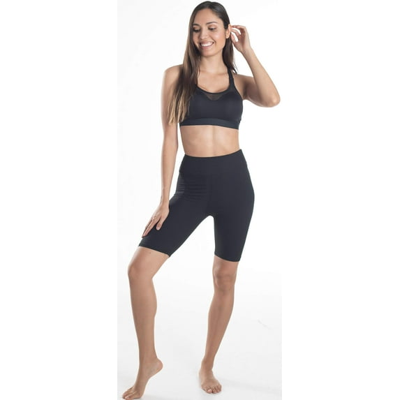 LMB Biker Shorts for Women Extra Soft Fabric - (XS - S) Black