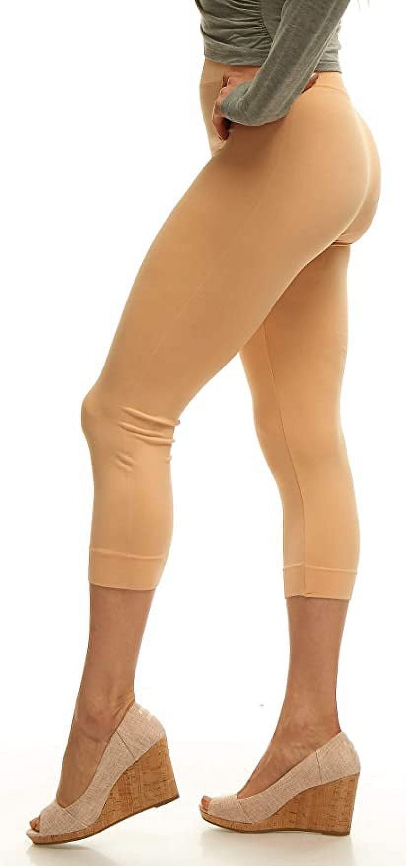 LMB Lush Moda Leggings for Women Capri and Full Length Seamless