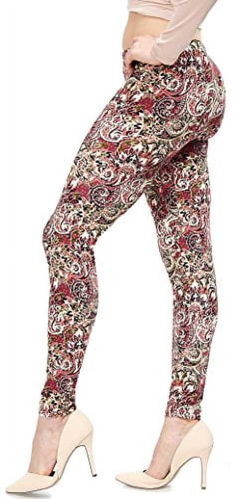 LMB Lush Moda Extra Soft Leggings with Designs- Variety of Prints ...