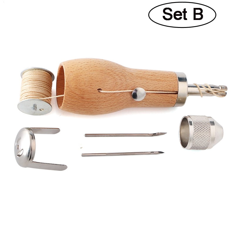 LMDZ Leather Sewing Awl Thread Kit Manual Sewing Machine Speedy