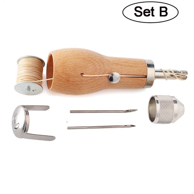 LMDZ Leather Sewing Awl Thread Kit Manual Sewing Machine Speedy