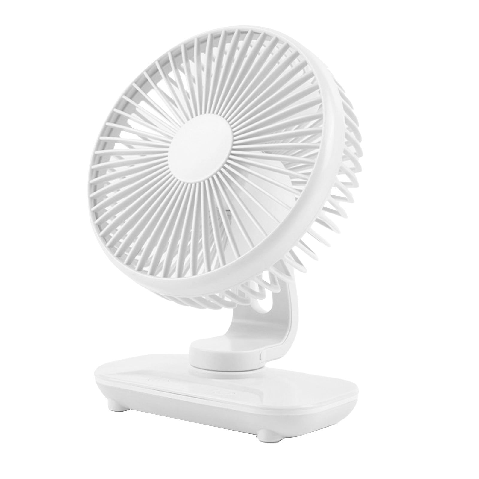 LMEEOR Electric Fan Portable, USB Fan for Desk, Oscillating Fan, Fans that Blow Cold Air Small