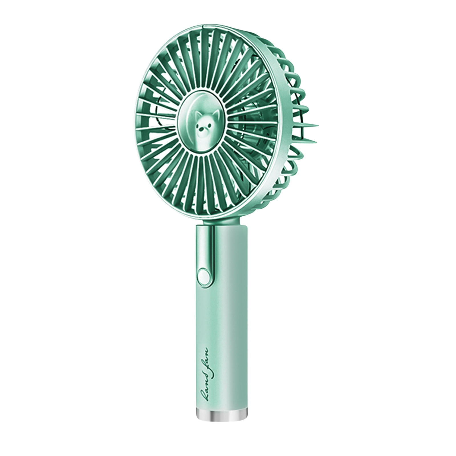 LMEEOR Handheld Fan, USB Handheld Fan Rechargeable Handheld Portable