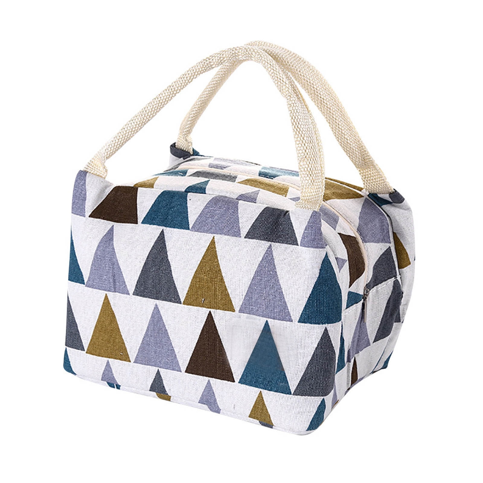 LMEEOR Tech Backpack Cotton Linen Fashion Thermal Insulation Portable