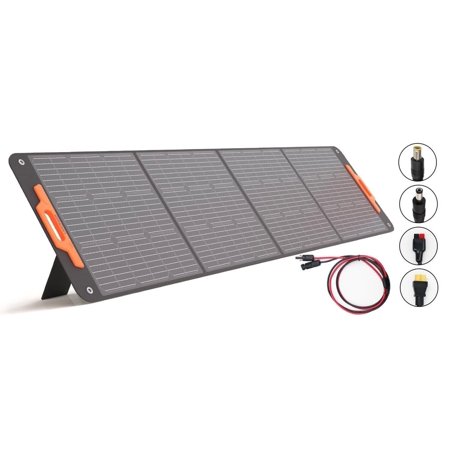 LMENGER Portable Solar Panel 200W 23% High Efficiency for Most Power Stations