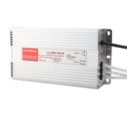 LMENGER Waterproof SMV300W 24V 12.5A Power Supply DC Constant Voltage LED Driver Input 85-132/170-264VAC with Thick Power Cords Suitable for Light Strips, Advertising Light Boxes