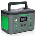 thumbnail image 1 of LMENGER X3 Pro Portable Power Station 326Wh, Solar Generator 550W with AC/USB/Type-C/Car Outlet, LiFePO4 Electric Generator for Outdoors Travel Camping Home Blackout, 1 of 9