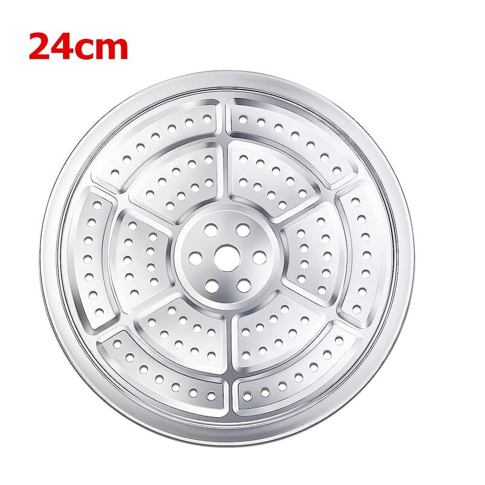 LMETJMA 18cm to 26 cm Cooker Canning Rack for Pressure Canner Stainless