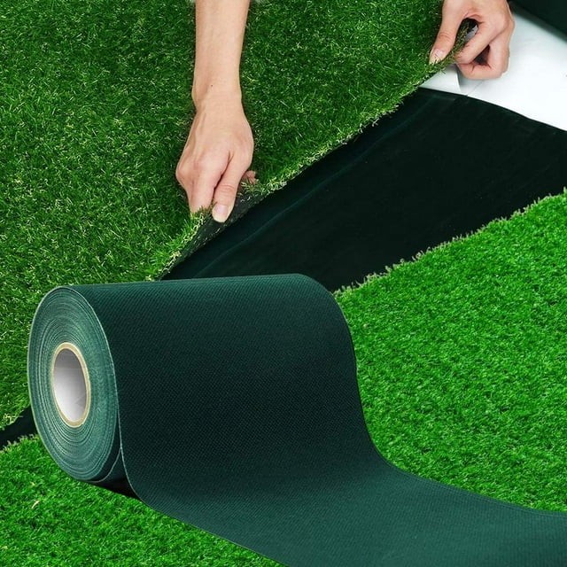 LMHOME Artificial Grass Turf OIF8 Tape,Artificial Grass Seam Tape Self