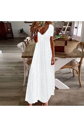 chinese dress ladies Baltic Born Womens Kennedy Embroidered Maxi Dress | Blue main image 0